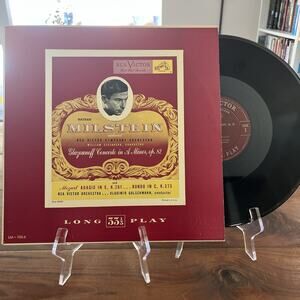 Nathan Milstein Glazounoff Concerto In A Minor Op.82 Mozart LP 1950 RCA LM-1064